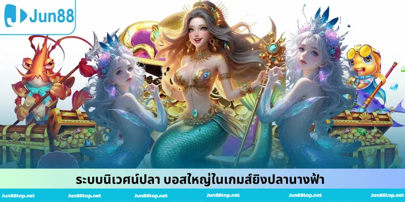 ระบบนิเวศน์ปลา บอสใหญ่ในเกมส์ยิงปลานางฟ้า